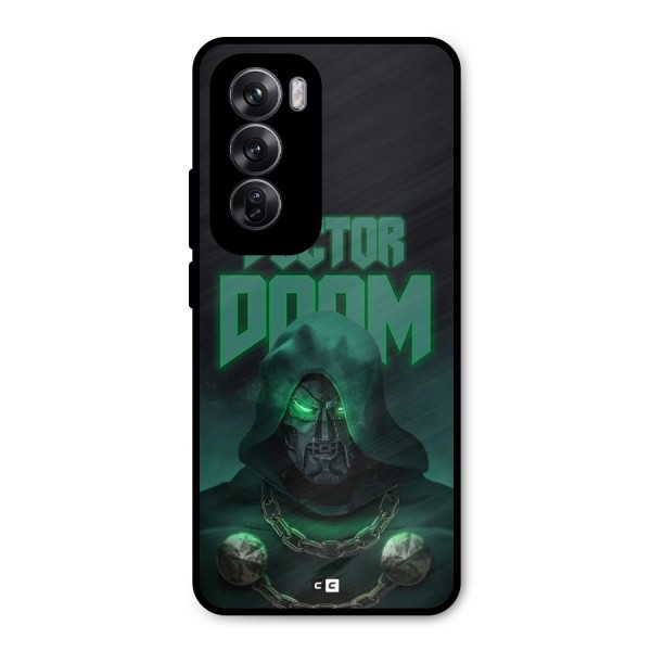 Doctor Doom Metal Back Case for Oppo Reno12 Pro