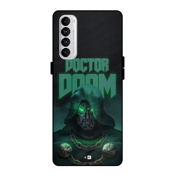 Doctor Doom Metal Back Case for Oppo Reno4 Pro