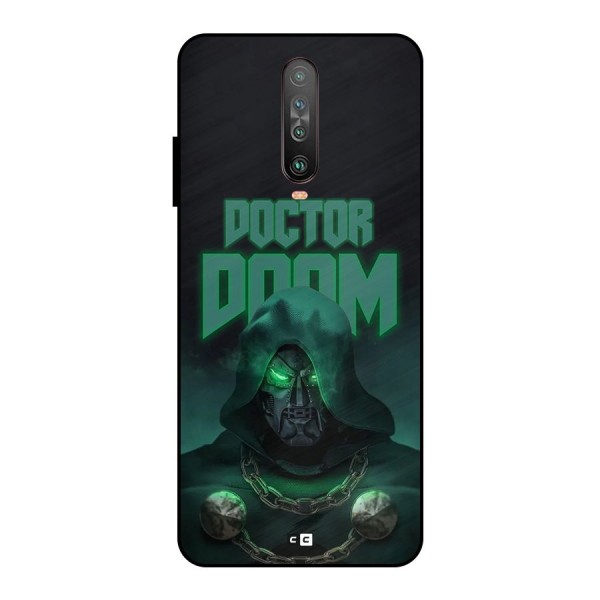 Doctor Doom Metal Back Case for Poco X2