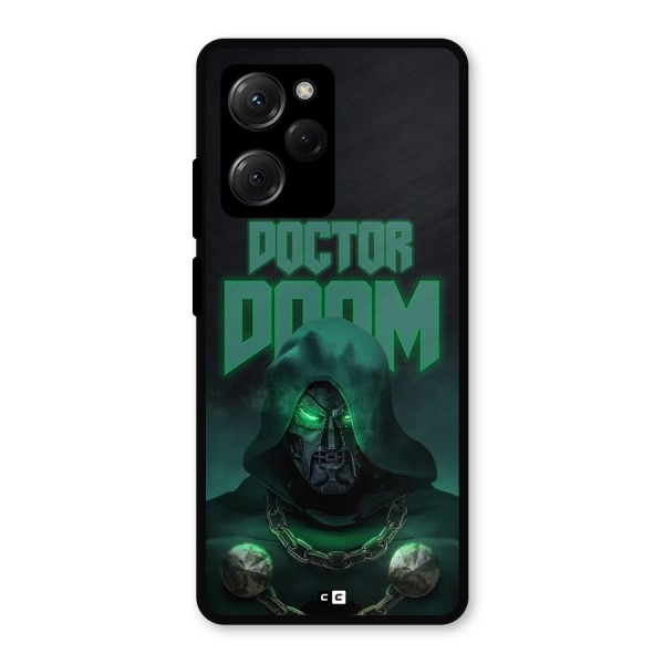 Doctor Doom Metal Back Case for Poco X5 Pro