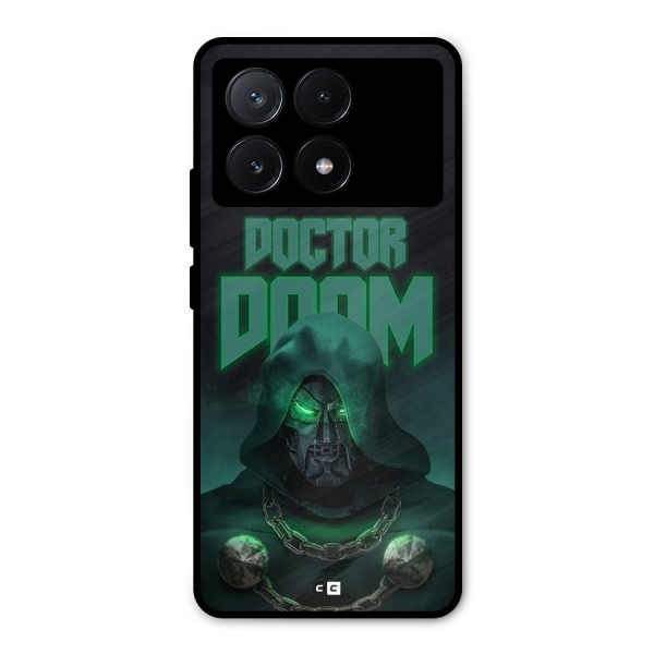 Doctor Doom Metal Back Case for Poco X6 Pro