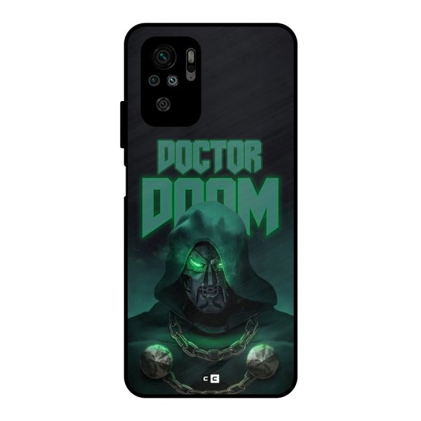 Doctor Doom Metal Back Case for Redmi Note 10