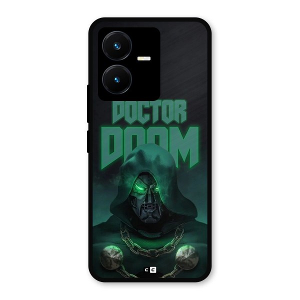 Doctor Doom Metal Back Case for Vivo Y22s