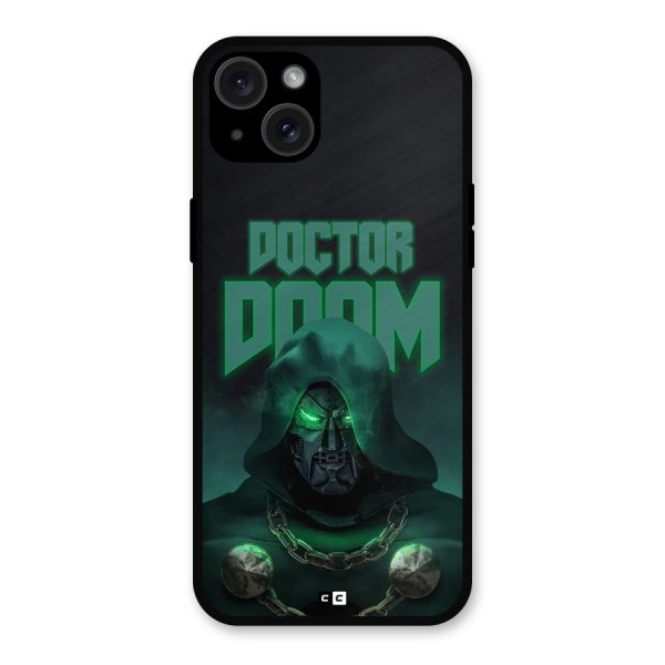 Doctor Doom Metal Back Case for iPhone 15 Plus