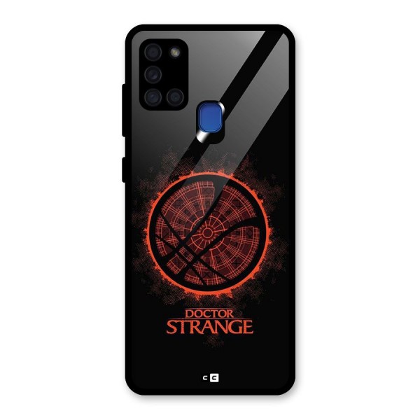 Doctor Strange Glass Back Case for Galaxy A21s