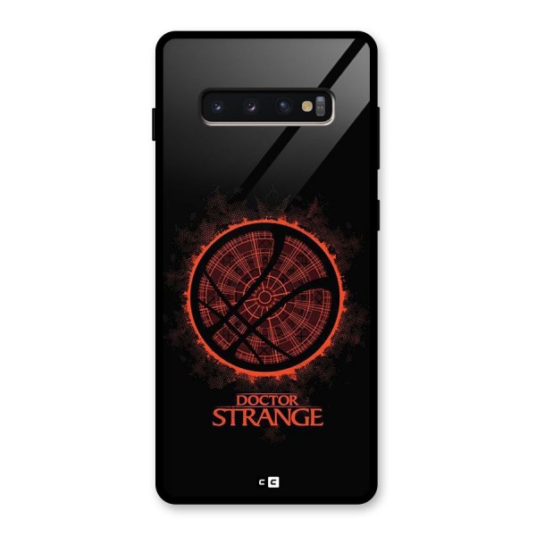 Doctor Strange Glass Back Case for Galaxy S10 Plus