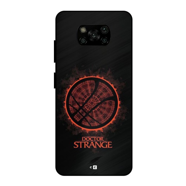 Doctor Strange Metal Back Case for Poco X3