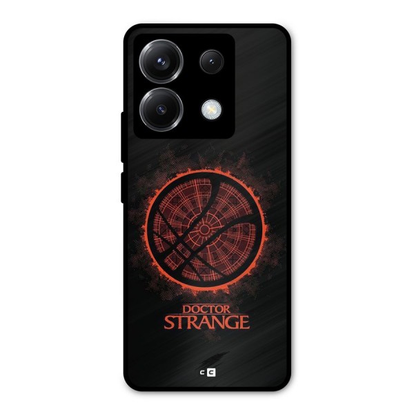 Doctor Strange Metal Back Case for Poco X6