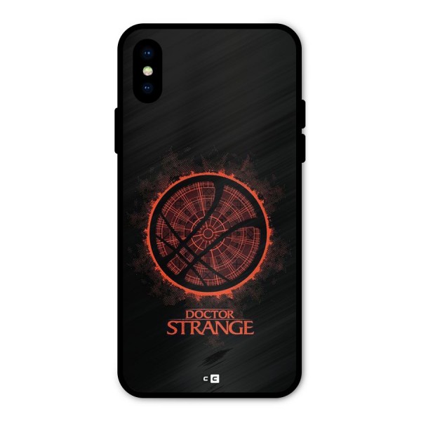 Doctor Strange Metal Back Case for iPhone X