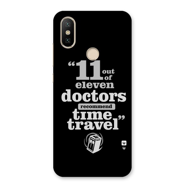 Doctors Recommend Time Travel Back Case for Mi A2