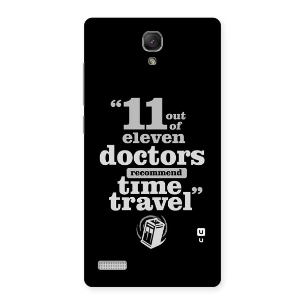 Doctors Recommend Time Travel Back Case for Redmi Note