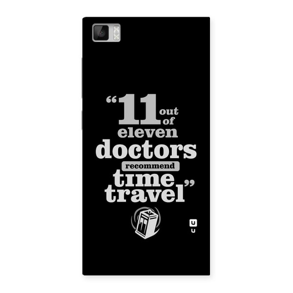 Doctors Recommend Time Travel Back Case for Xiaomi Mi3