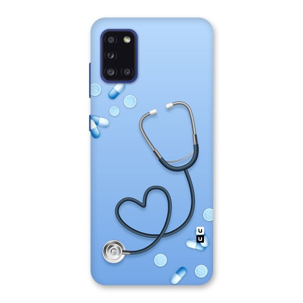 Doctors Stethoscope Back Case for Galaxy A31