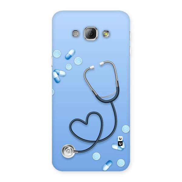 Doctors Stethoscope Back Case for Galaxy A8