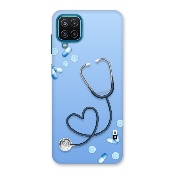 Doctors Stethoscope Back Case for Galaxy F12