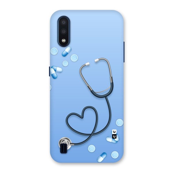 Doctors Stethoscope Back Case for Galaxy M01