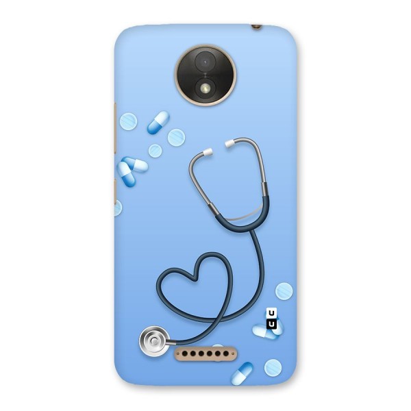 Doctors Stethoscope Back Case for Moto C Plus