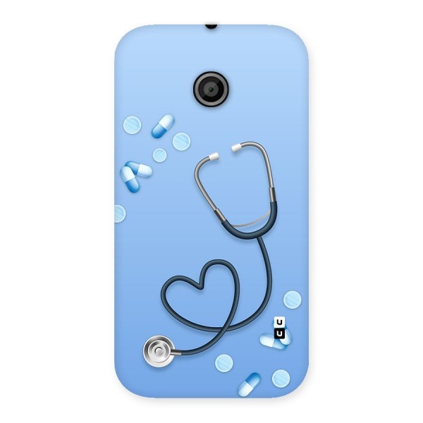 Doctors Stethoscope Back Case for Moto E