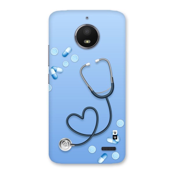 Doctors Stethoscope Back Case for Moto E4