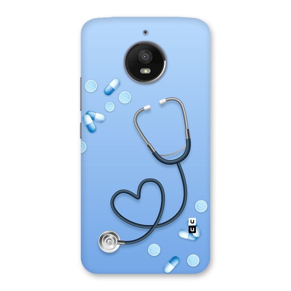 Doctors Stethoscope Back Case for Moto E4 Plus