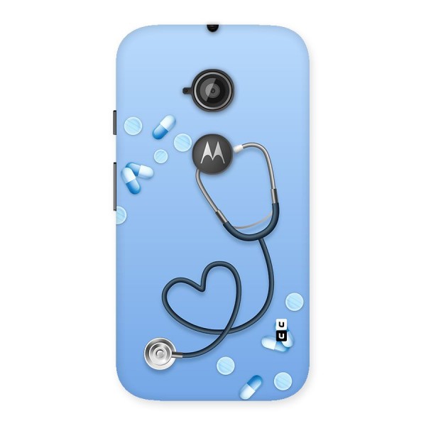 Doctors Stethoscope Back Case for Moto E 2nd Gen