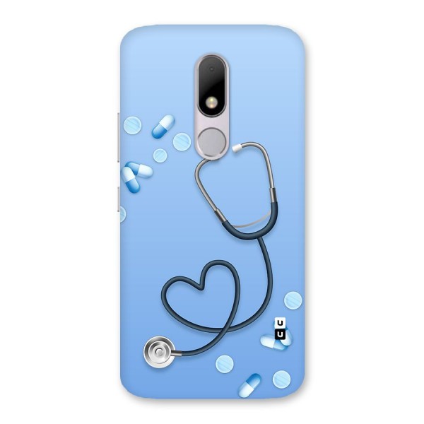 Doctors Stethoscope Back Case for Moto M