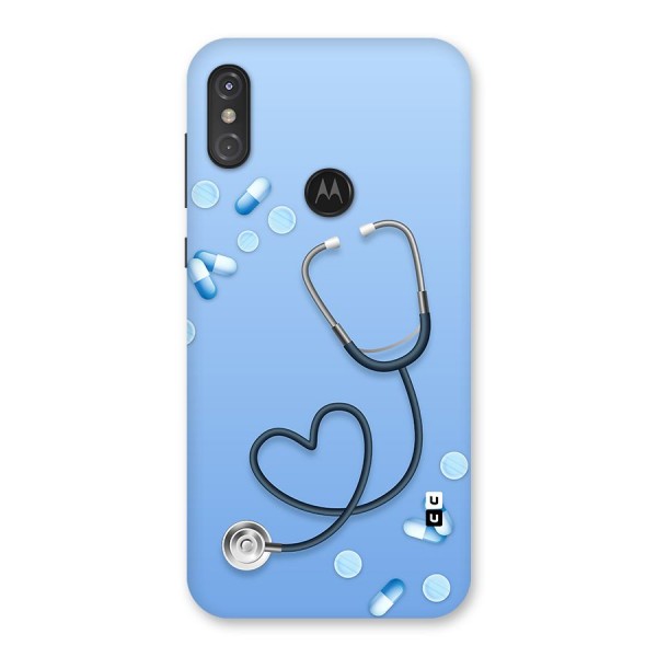 Doctors Stethoscope Back Case for Motorola One Power