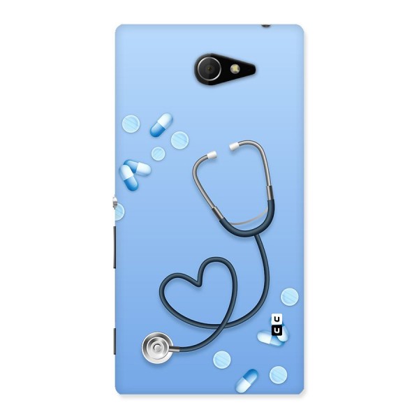 Doctors Stethoscope Back Case for Sony Xperia M2