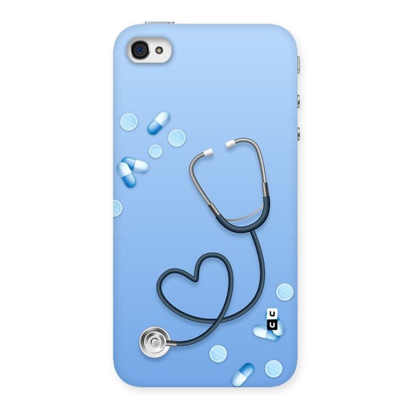 Doctors Stethoscope Back Case for iPhone 4 4s