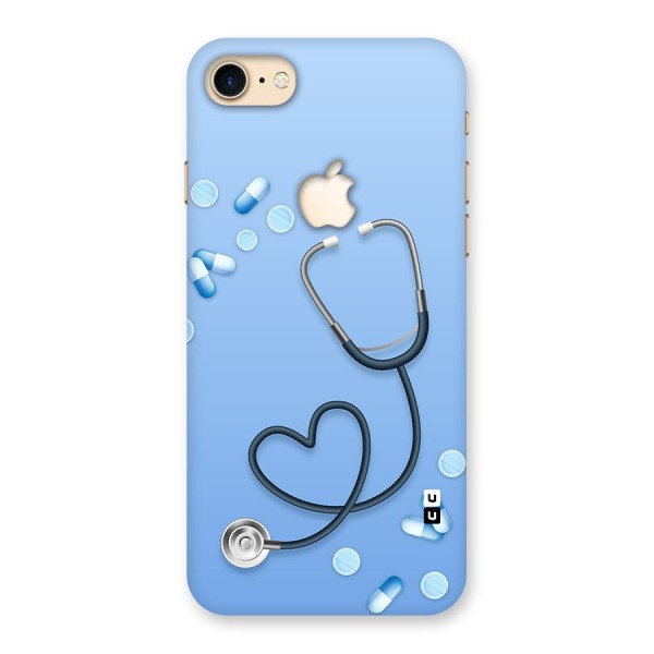 Doctors Stethoscope Back Case for iPhone 7 Apple Cut