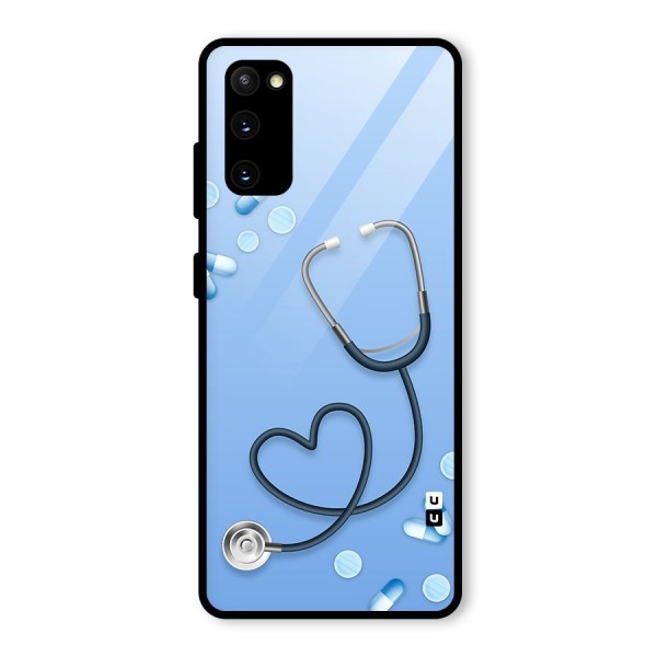 Doctors Stethoscope Glass Back Case for Galaxy S20 FE 5G