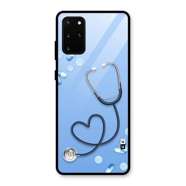 Doctors Stethoscope Glass Back Case for Galaxy S20 Plus