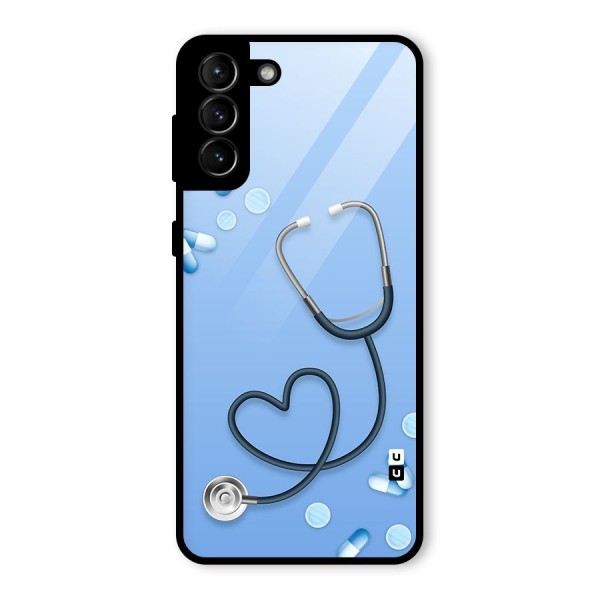 Doctors Stethoscope Glass Back Case for Galaxy S21 Plus