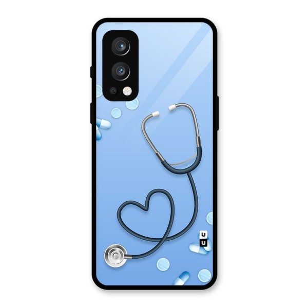 Doctors Stethoscope Glass Back Case for OnePlus Nord 2 5G