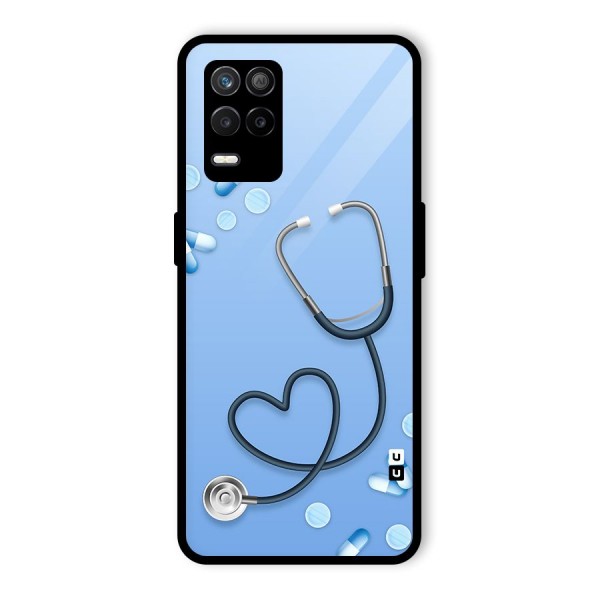 Doctors Stethoscope Glass Back Case for Realme 9 5G