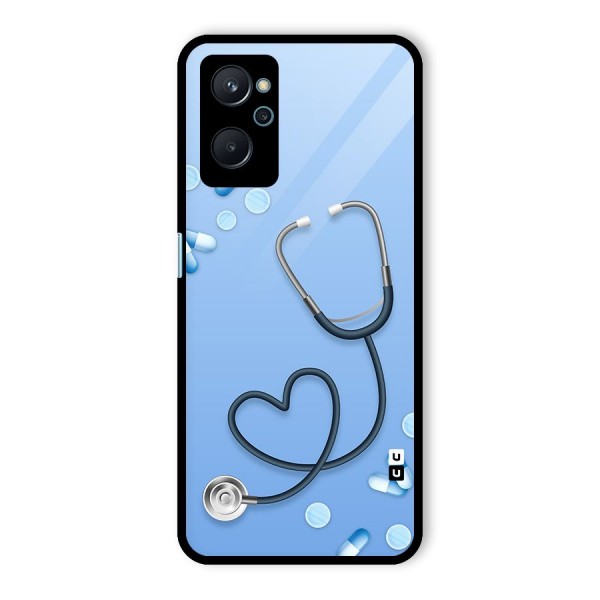 Doctors Stethoscope Glass Back Case for Realme 9i