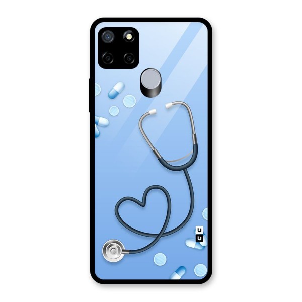 Doctors Stethoscope Glass Back Case for Realme C12