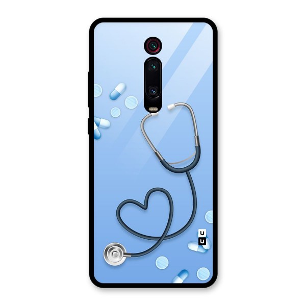 Doctors Stethoscope Glass Back Case for Redmi K20 Pro