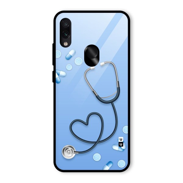 Doctors Stethoscope Glass Back Case for Redmi Note 7