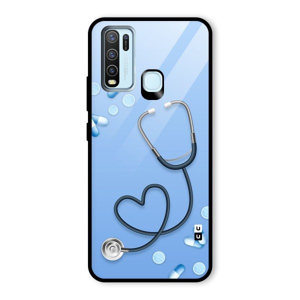 Doctors Stethoscope Glass Back Case for Vivo Y50