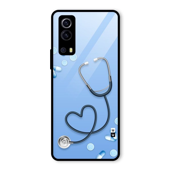 Doctors Stethoscope Glass Back Case for Vivo iQOO Z3