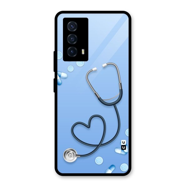 Doctors Stethoscope Glass Back Case for Vivo iQOO Z5