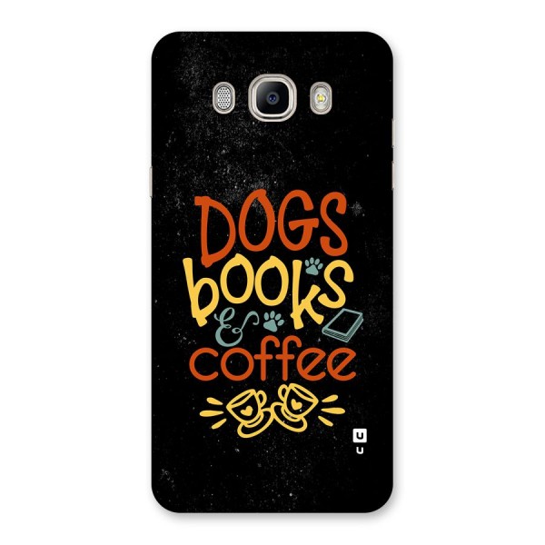 Dogs Books Coffee Back Case for Galaxy On8