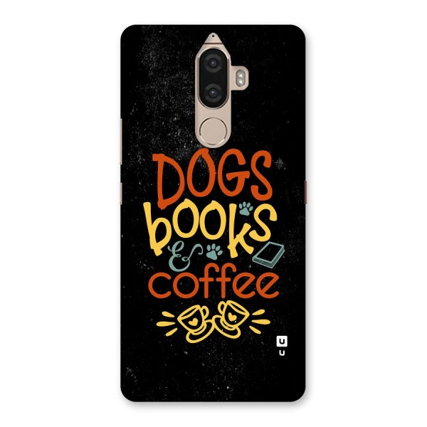 Dogs Books Coffee Back Case for Lenovo K8 Note