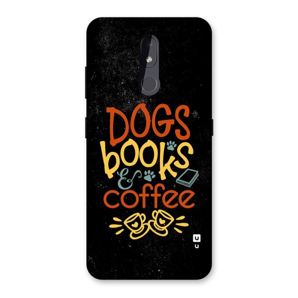 Dogs Books Coffee Back Case for Nokia 3.2