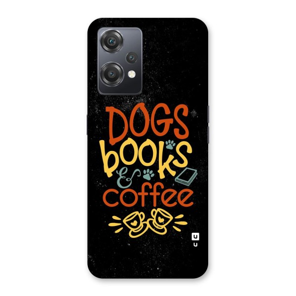 Dogs Books Coffee Back Case for OnePlus Nord CE 2 Lite 5G