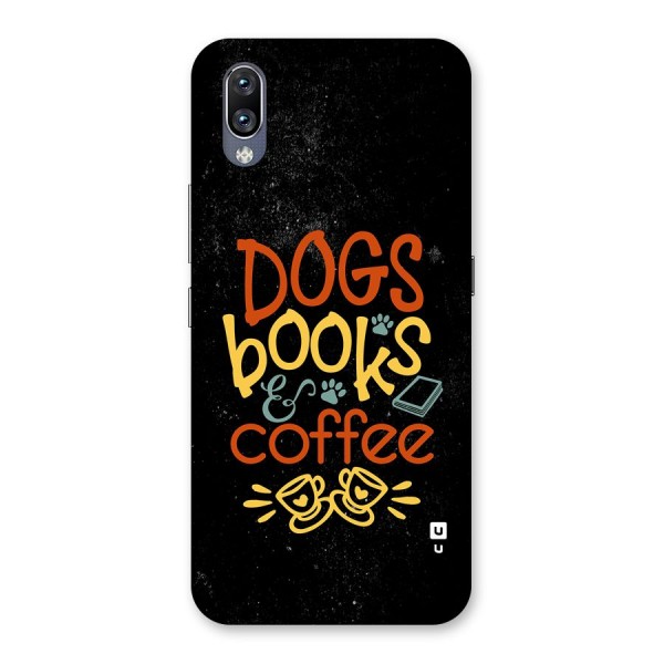 Dogs Books Coffee Back Case for Vivo NEX