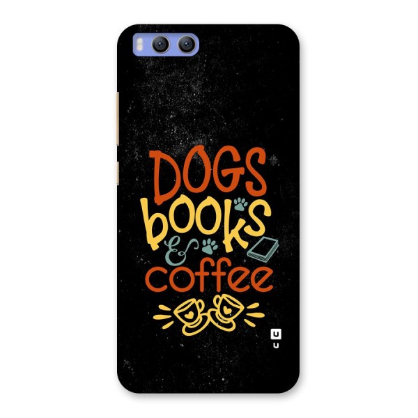 Dogs Books Coffee Back Case for Xiaomi Mi 6