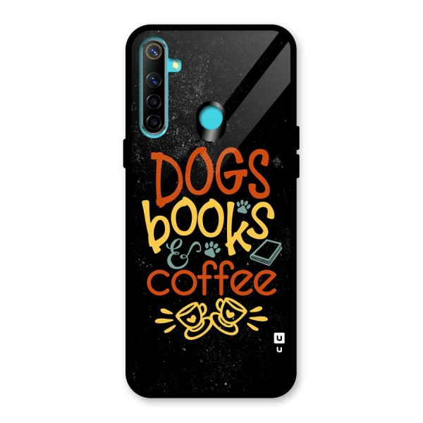 Dogs Books Coffee Glass Back Case for Realme 5