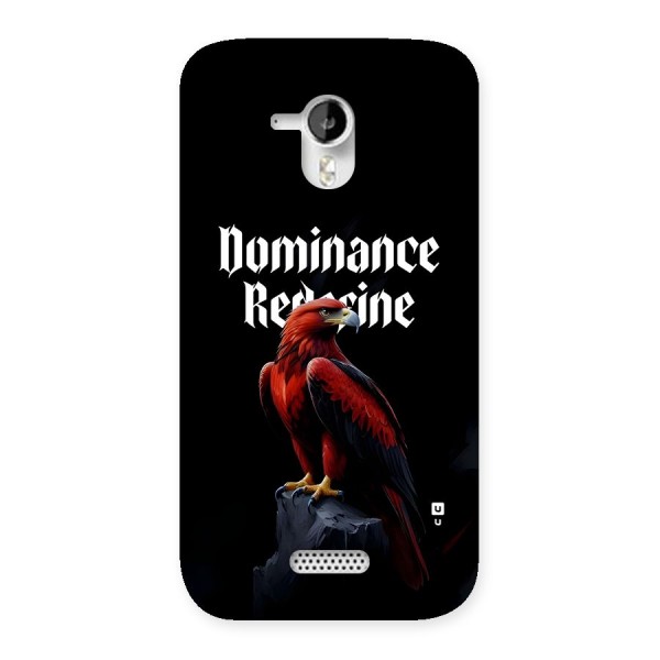 Dominance Eagle Back Case for Canvas HD A116